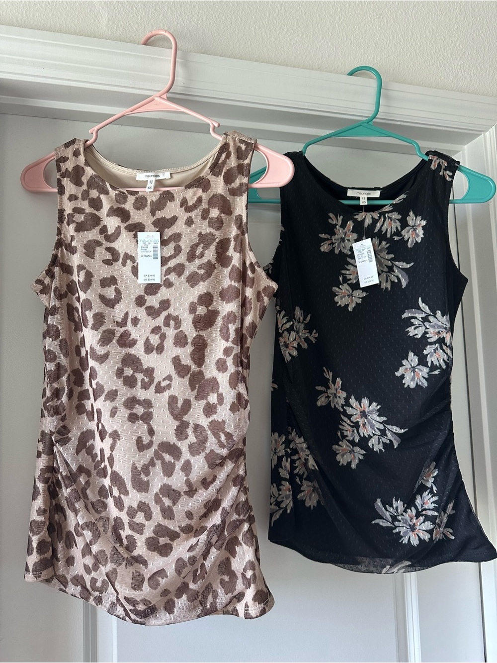Maurices Printed Tops LOT of 2 - X Small